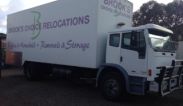 Brook's Choice Relocations truck.